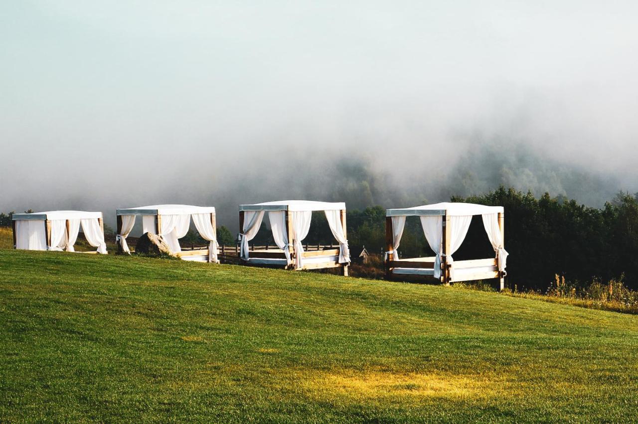 Osada Gleboczek. Vine Resort&Spa Wielki Głęboczek Exteriör bild