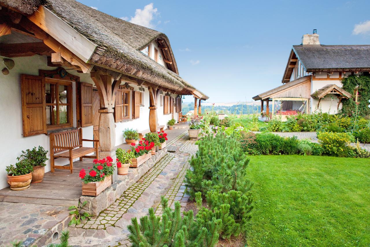 Osada Gleboczek. Vine Resort&Spa Wielki Głęboczek Exteriör bild